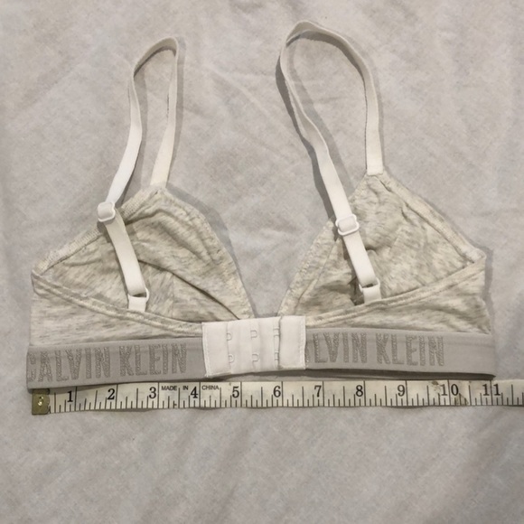 Calvin Klein Triangle Bralettes - Picture 5 of 5